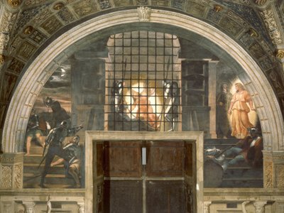 Liberation of Saint Peter by Raffaello Sanzio Raphael